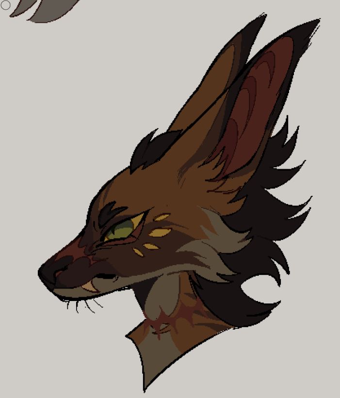 A doodle of Envy but as a vernid