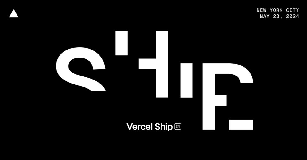 Vercel Ship