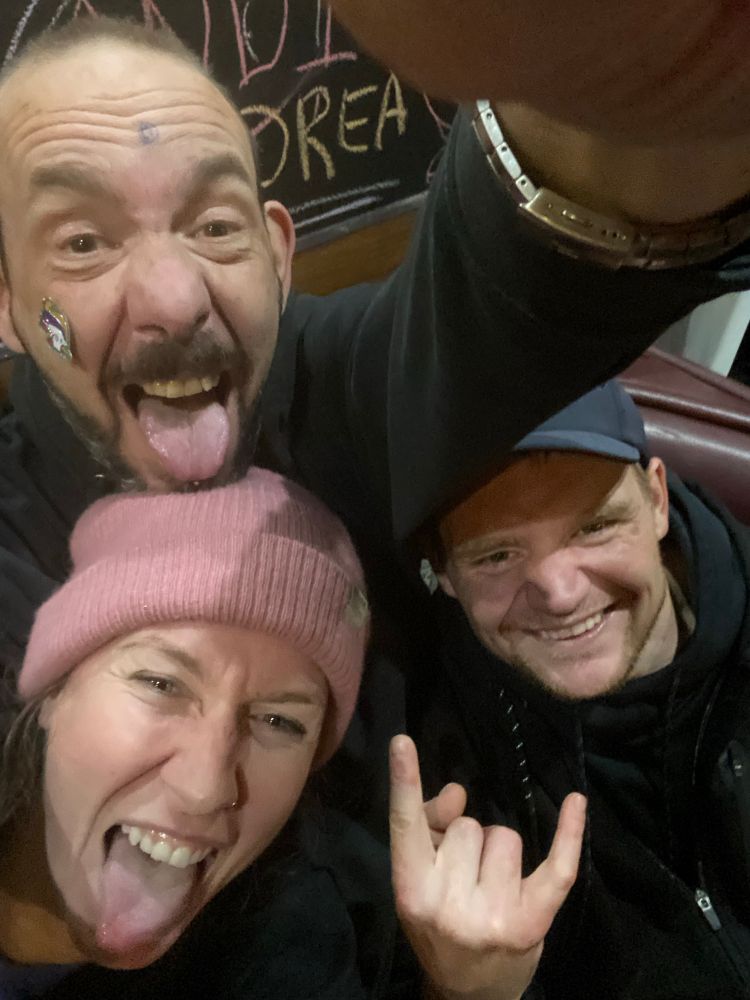 me, jordan and melissa being super cool in a selfie