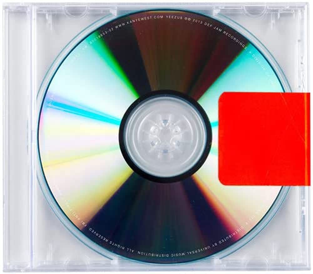 Album, YEEZUS; artist, Kanye West. 