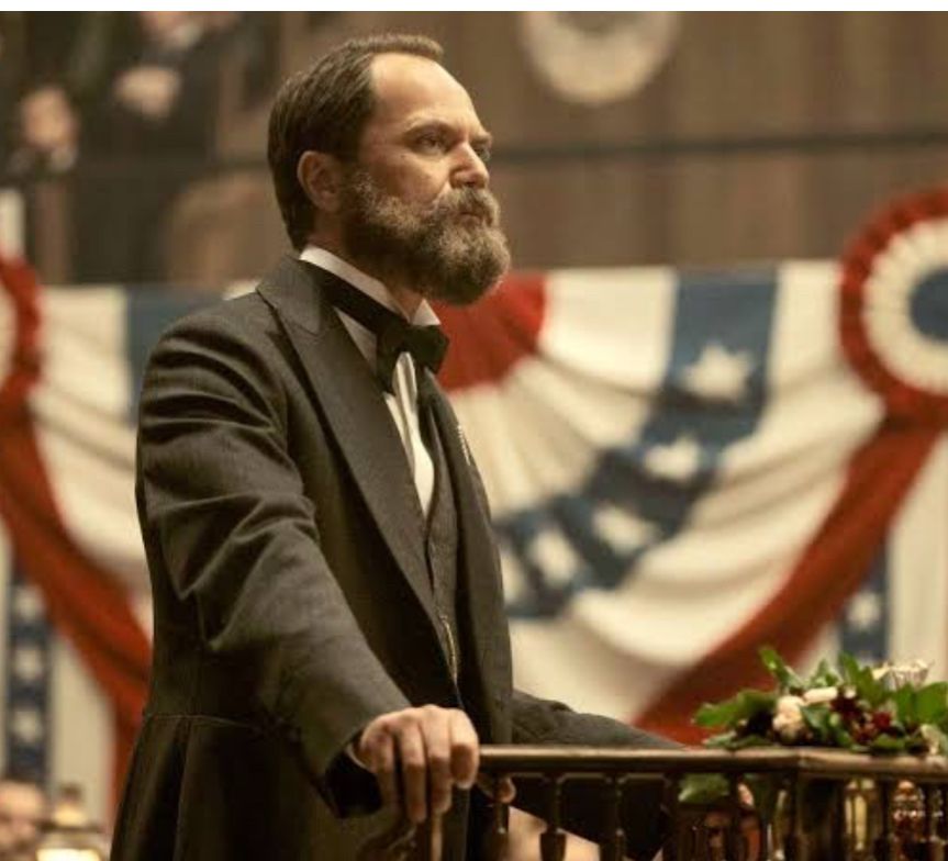 Michael Shannon as James Garfield