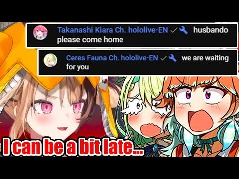 Fauna and Kiara Caught Gigi Gambling Instead of Joining the Collab【Hololive EN】