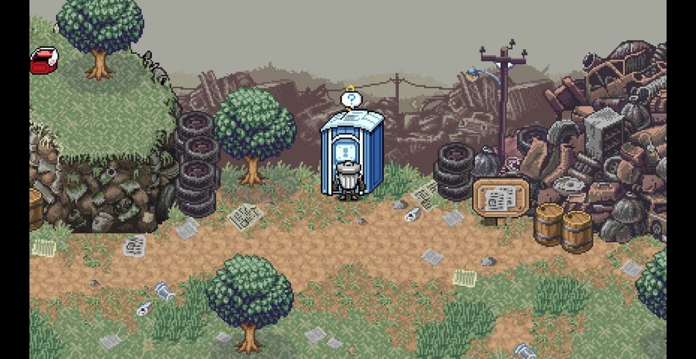 ダンジョン内はトイレ型のセーブポイントがあるのでセーブしづらいとかはあまり困らなかった