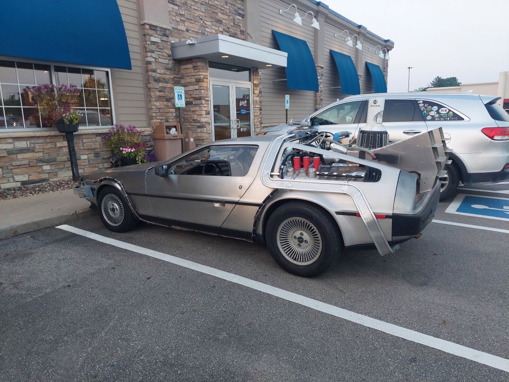 Back to the Future car, DMC. 