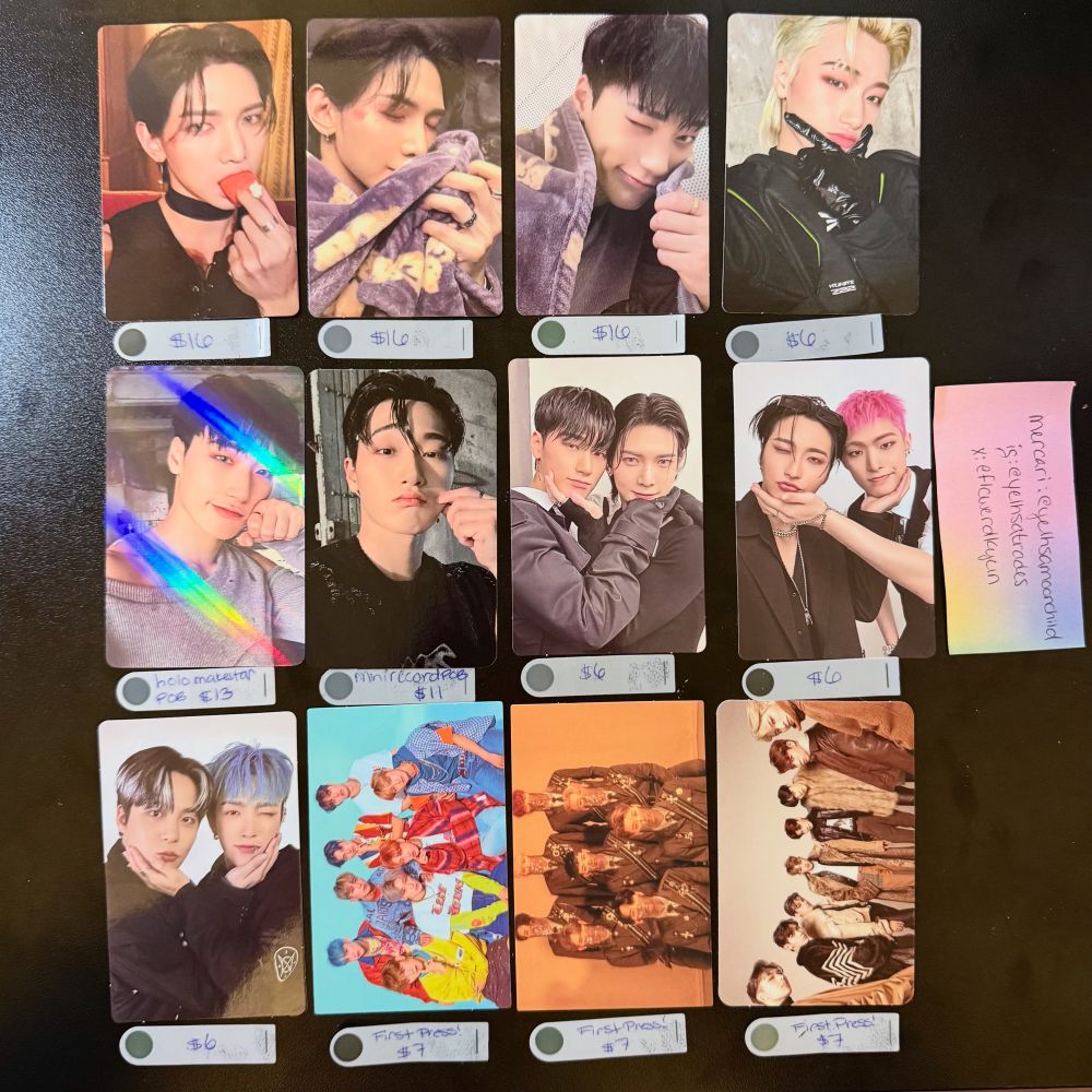 ateez photocards 