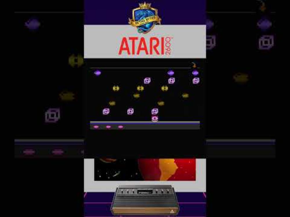 Atari 2600: Space Treat Deluxe (2003) #retrogaming #atari #atari2600