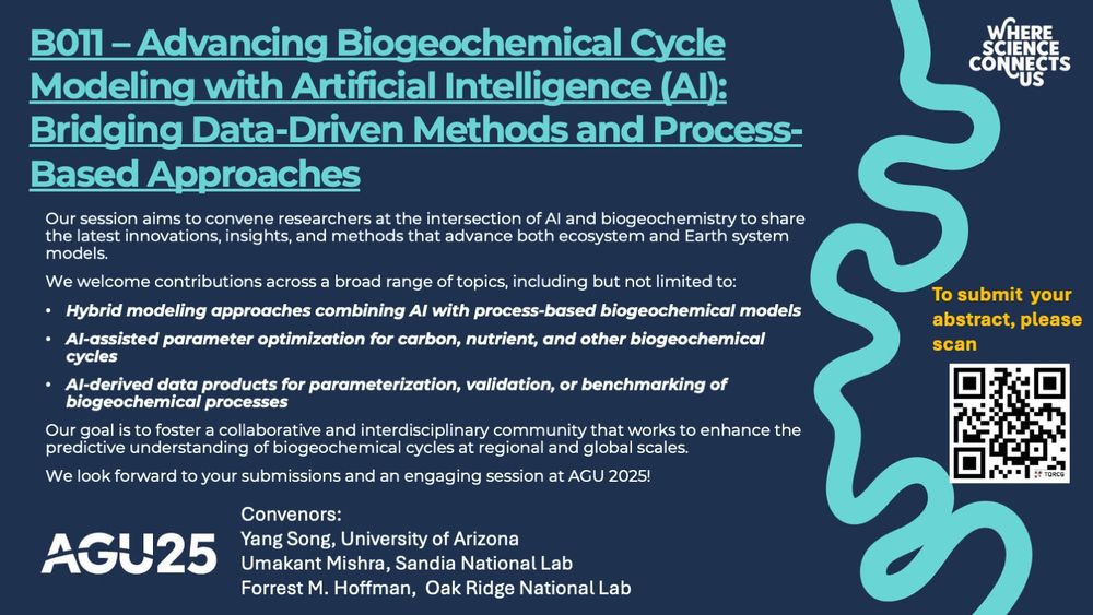 A flyer for the "B011" AGU session