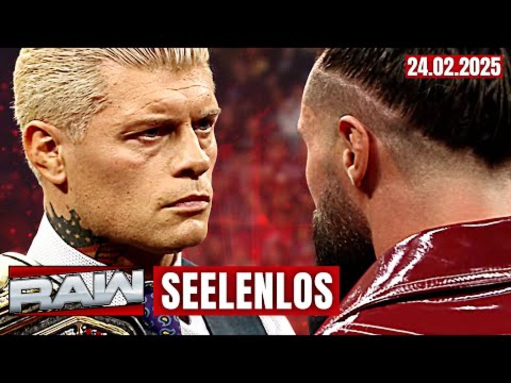 WWE Raw 🟥 Du bist seelenlos und ich bin Satan, okay? — 24.02.2025
