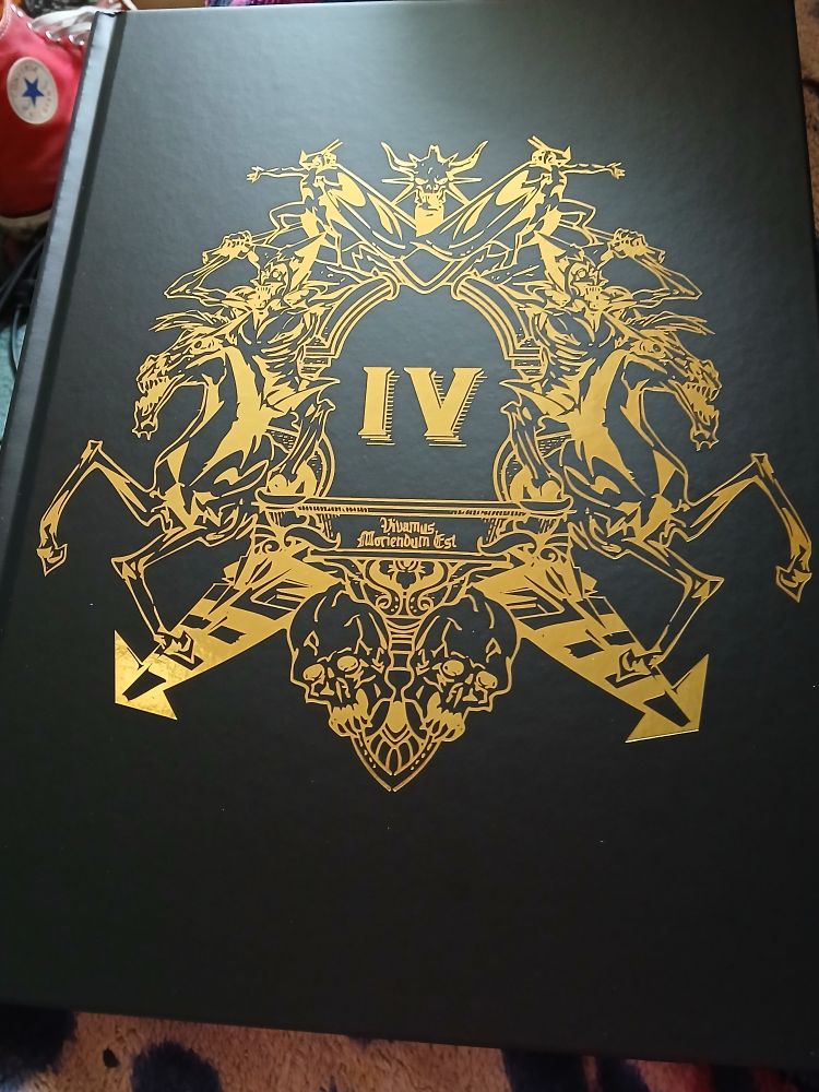 Front cover of the definitive Nemesis the Warlock volume 4 hardback edition.