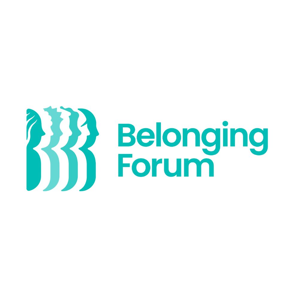 Logo and text that reads "Belonging Forum"
