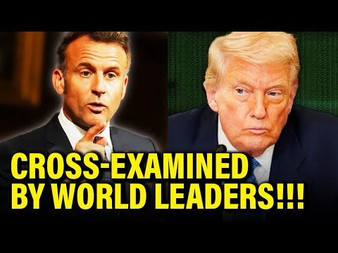 Trump is CROSS EXAMINED by World Leaders AND HE FOLDS