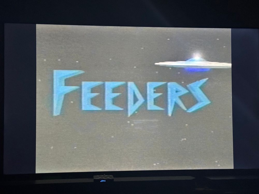 Title screen from the movie Feeders (1996)
