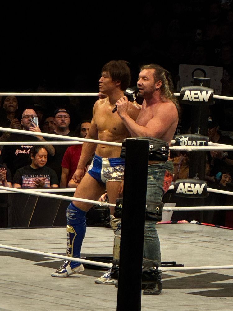 Kenny Omega and Kota ibushi 
