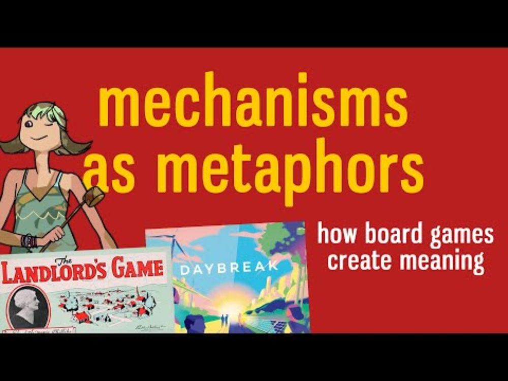 Mechanisms as Metaphors: How Board Games Create Meaning