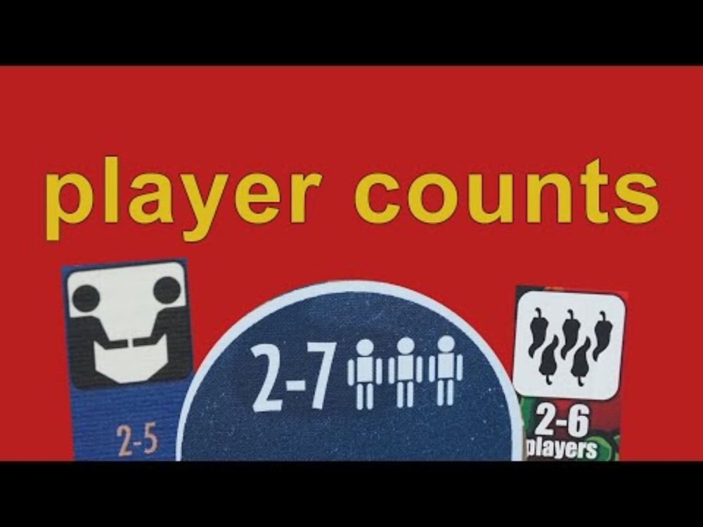 Player Counts: Scaling in Board Games