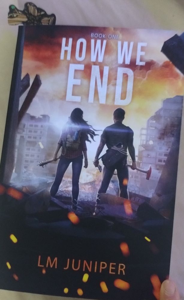 Cover of How we End by LM Juniper