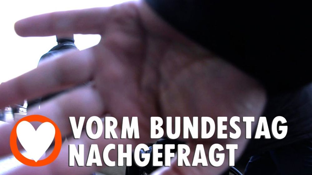 Nachgefragt vor dem Bundestag