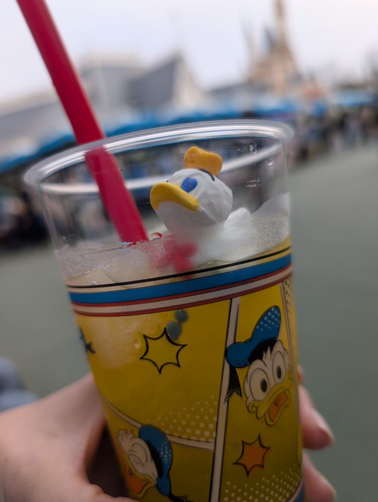 ドリンクのマシュマロまでドナルド！！😚