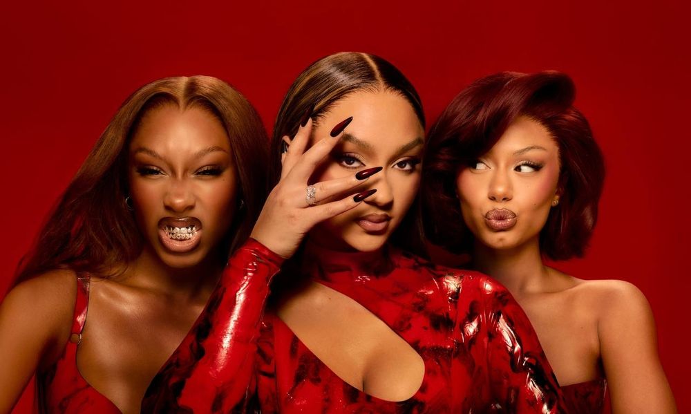 FLO, from left to right, Renée Downer, Stella Quaresma and Jorja Douglas.