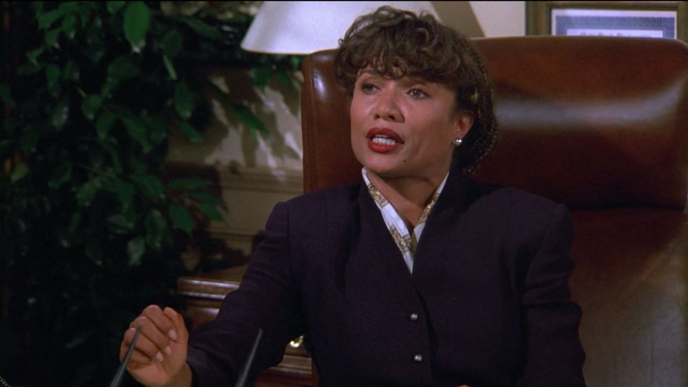 Some lady from Seinfeld, I don't really remember the specifics, just the quote.