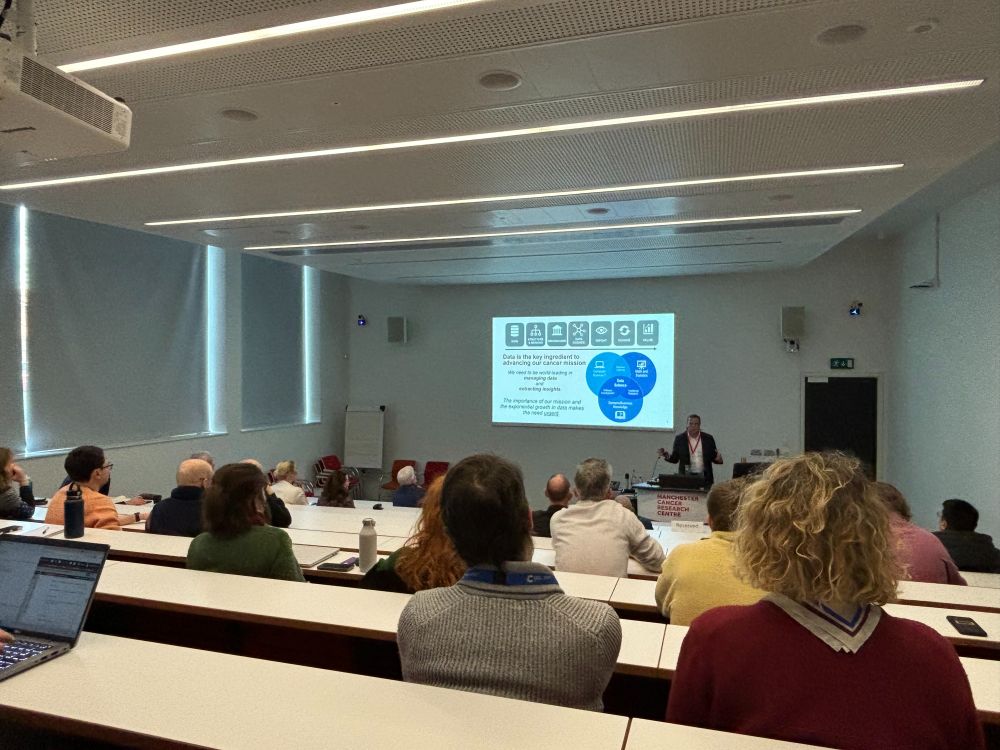 Prof. David Jaffray delivering a lecture in the OCRB 