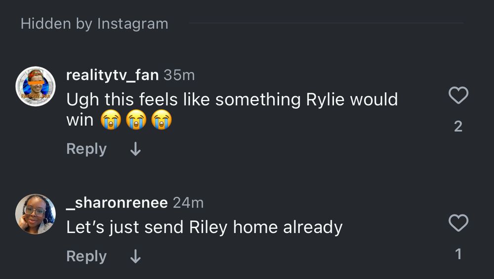 Hidden Replies about Rylie Part One
