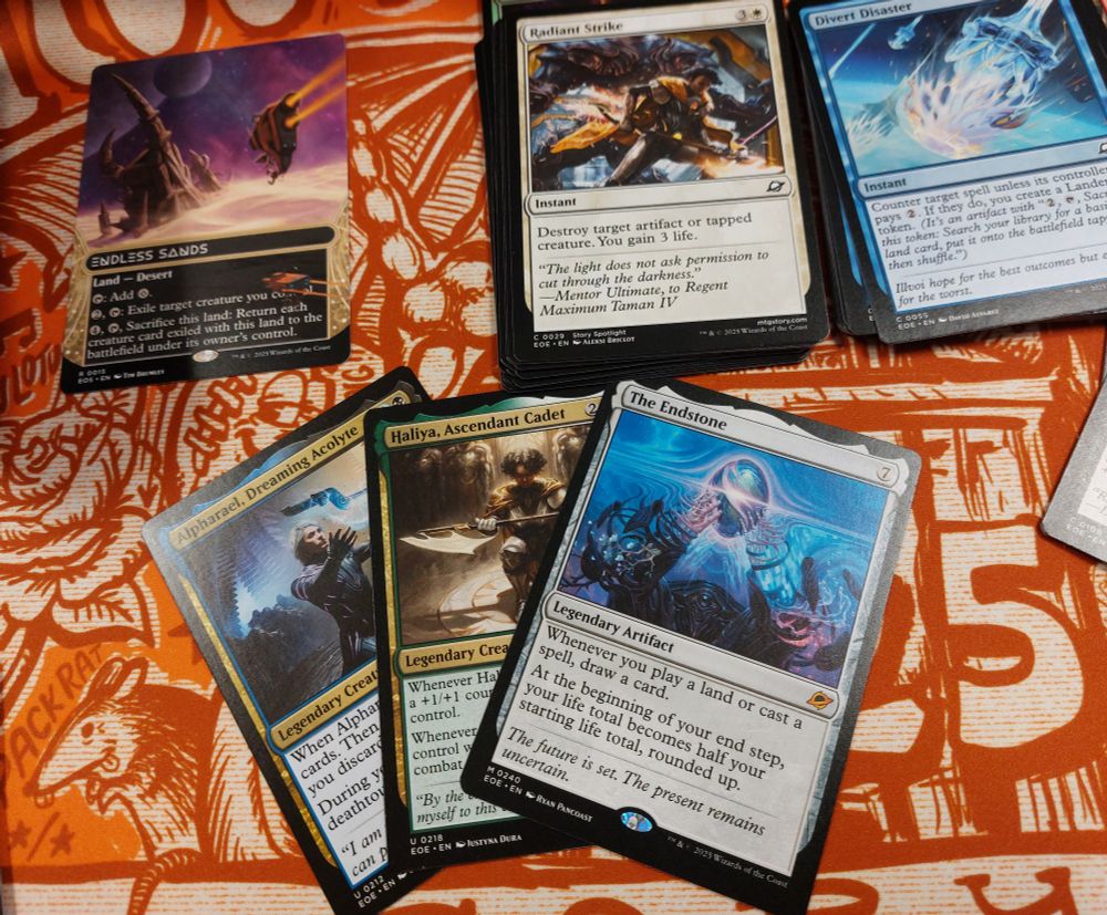 Alpharael, Dreaming Alcolyte
Haliya, Ascendant Cadet
The Endstone