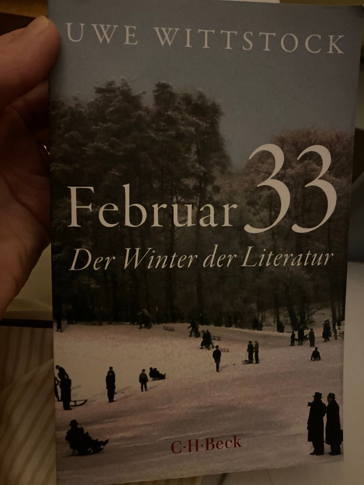 Buch ,Februar 33 - Der Winter der Literatur‘