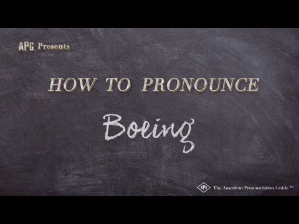 How to Pronounce Boeing (Real Life Examples!)