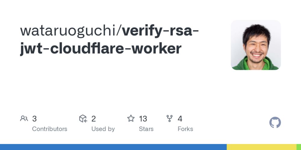 GitHub - wataruoguchi/verify-rsa-jwt-cloudflare-worker