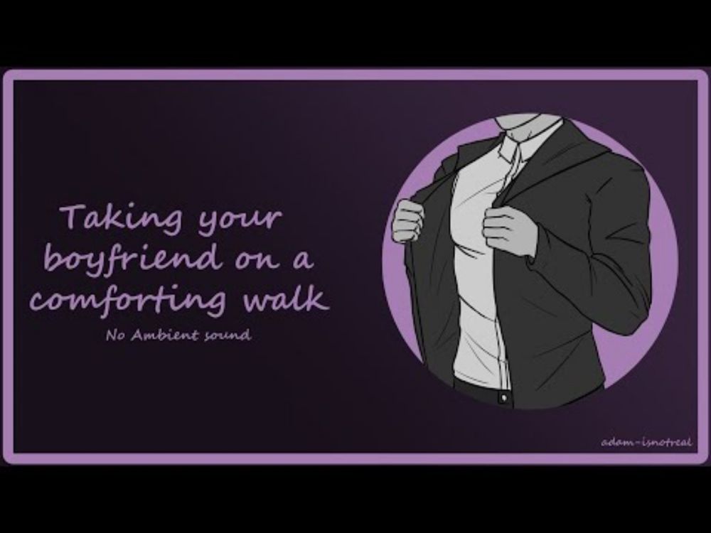 ASMR | Boyfriend goes on a walk with you [M4A][Comfort][no ambient sound][talk of being overwhelmed]
