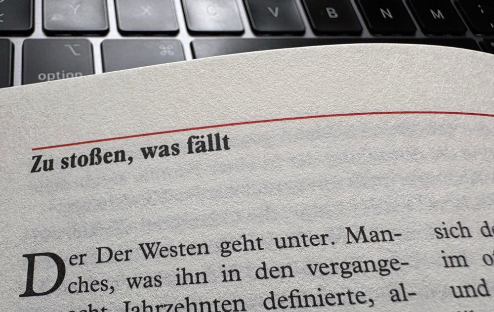 Der Der Westen geht unter.