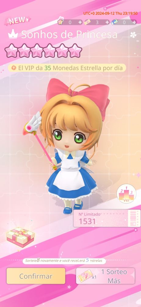 PEGUEI UMA 6 ESTRELAS E AINDA TEM NÚMERO LIMITADO 😭😭😭😭😭🩷