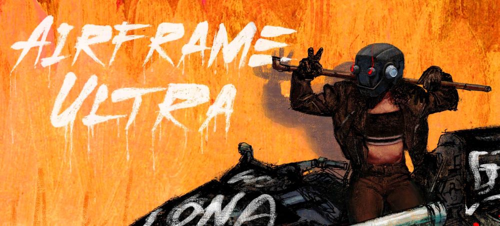 Key art for Airframe Ultra! Made by Videocultmedia published by Akuparagames!!