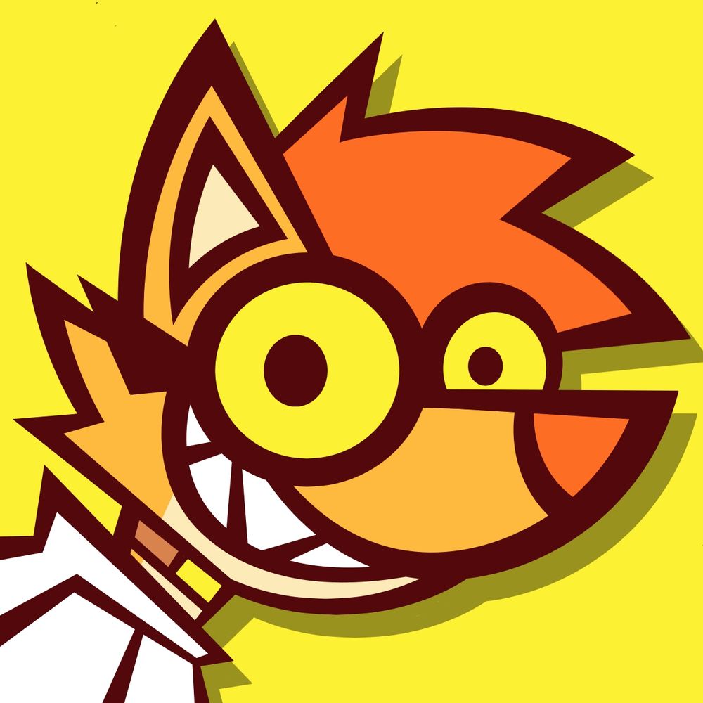 Bitzer's dingo grinning at the camera