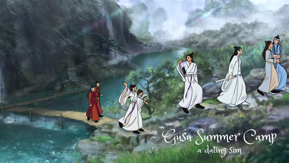 Cover art of "Gusu Summer Camp: A Dating Sim"