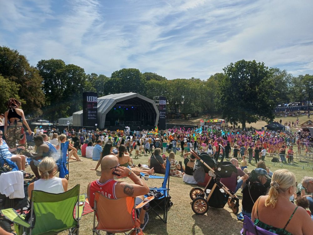A crowded field at Leeds West Indian Carnival 