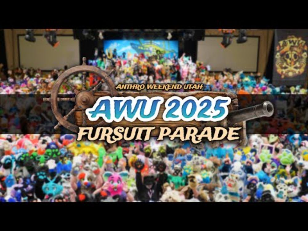 AWU 2025 Fursuit Parade (Anthro Weekend Utah)