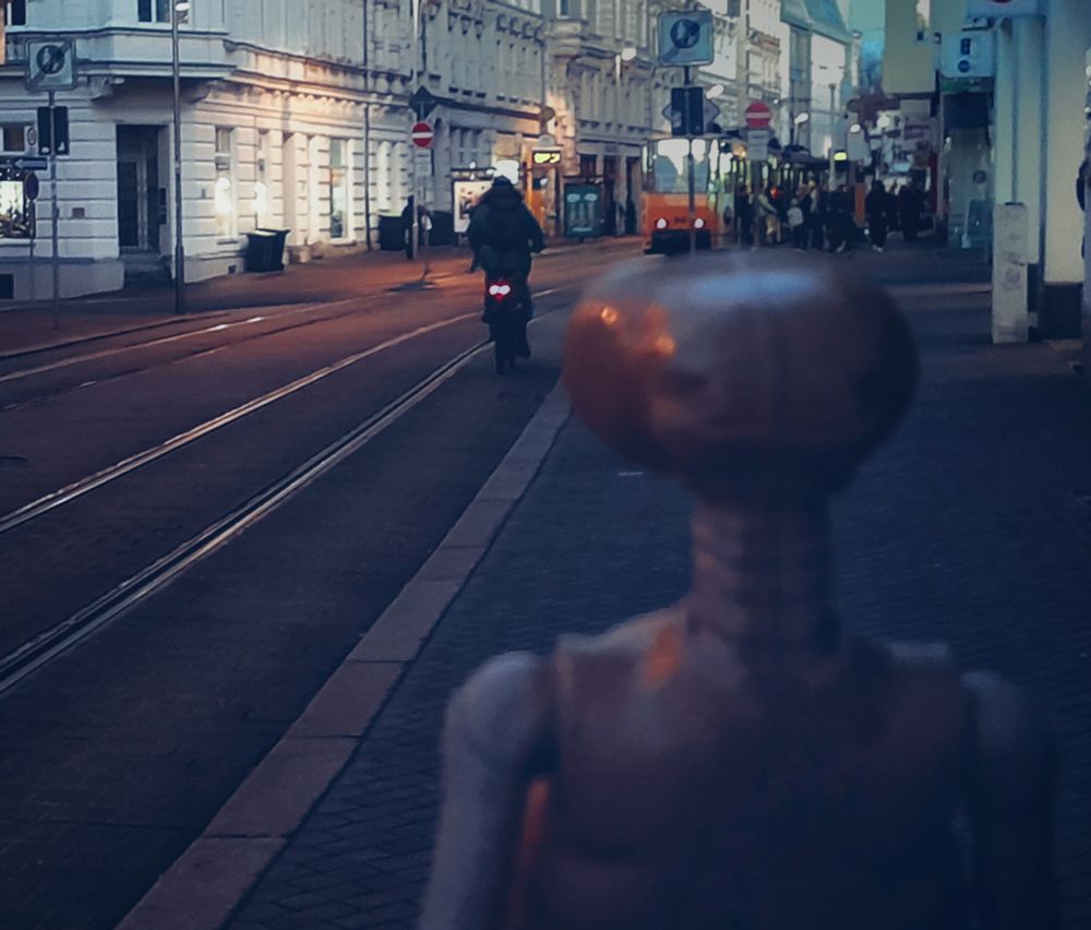 E.T. in der city