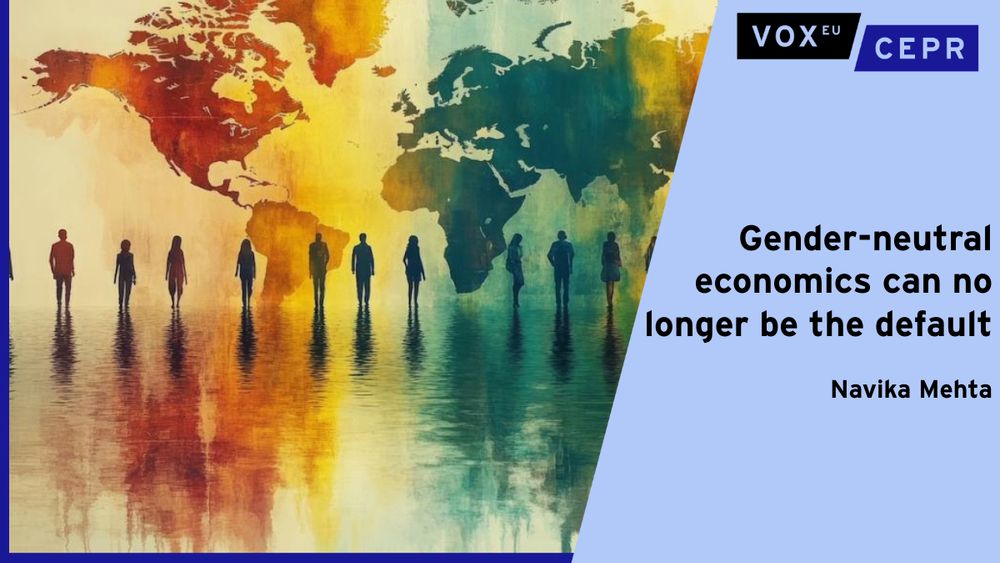 Economic research often treats tools such as tariffs, subsides, interest rates, monetary policy, and austerity measures as gender neutral. This column argues that when sex-disaggregated data and gender analysis are missing from models and policy decisions, the result is incomplete economic analysis and inequitable outcomes. What’s missing from economics isn’t just women’s voices, but women’s realities.