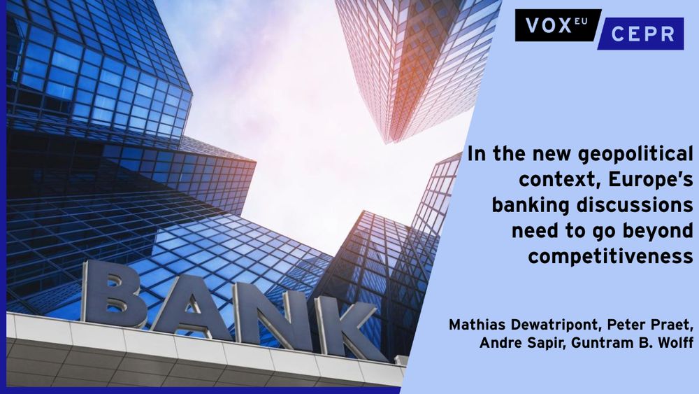Europe has recently pivoted to regulatory simplification with the aim to boost competitiveness. This column argues that in banking the debate needs to go beyond competitiveness and be embedded within a broader strategic vision fit for the new geopolitical context. The broader vision should consider the dependence on the US dollar-centric financial system, the increasing complexity of global financial networks, and the emergence of new financial technologies such as stablecoins. At the same time, the strategy should bolster the euro’s use in trade, finance, and reserves in order to reduce Europe’s exposure to external financial shocks and geopolitical leverage. By enhancing trust in our financial institutions, this strategy would contribute to their competitiveness and that of the overall EU economy.