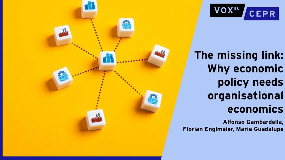 Europe faces slowing growth, ageing populations, and structural shifts. This column discusses how organisational economics can illuminate the impact of structural forces on Europe and assist in the design of policies to promote productivity and growth. Demographic change is among the most consequential challenges for European governments, and its impact hinges on organisational choices regarding hiring, training, and retention. Furthermore, AI has the potential to fuel growth, but it also requires a strategy for implementation, both at the institutional level and within organisations. Further work is needed to understand how organisational structures and managerial choices shape policy outcomes.