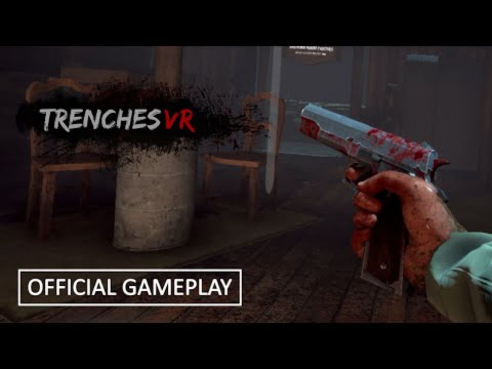 Trenches VR - New Gameplay Trailer 4K (PSVR2, Meta Quest 3, PCVR)
