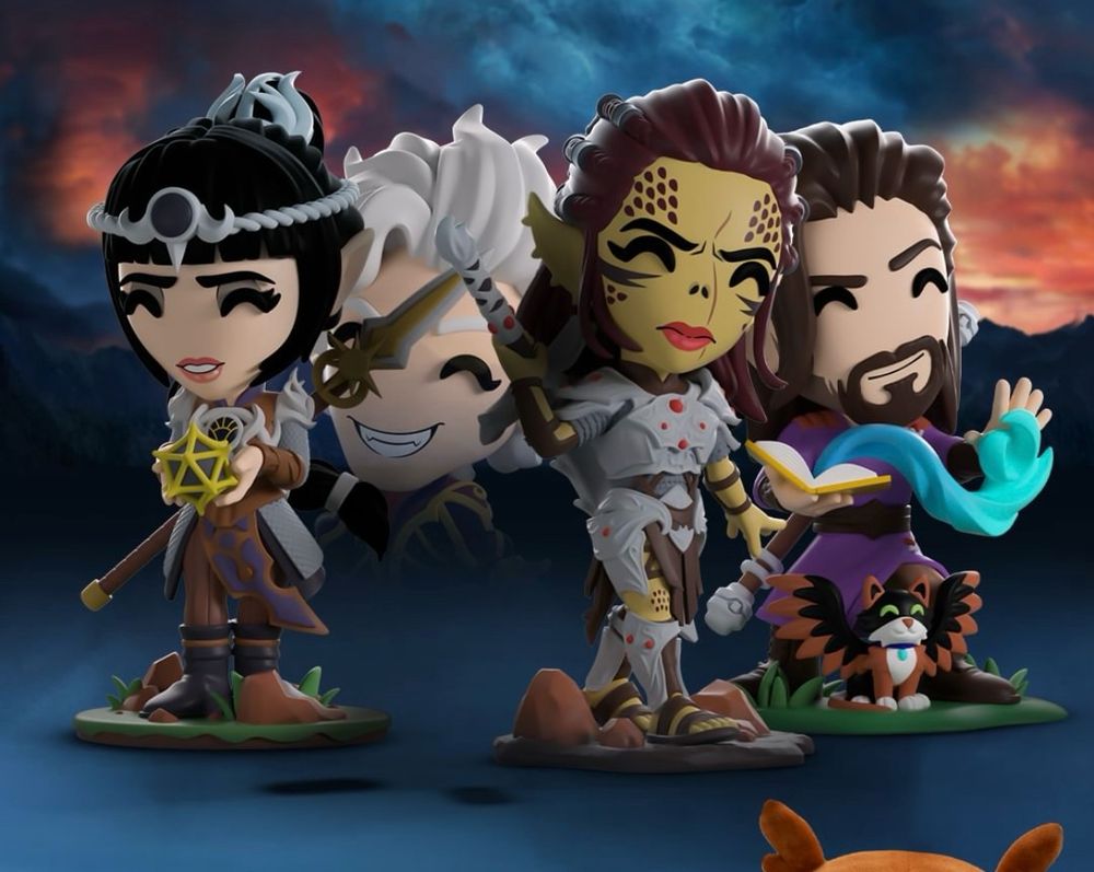 youtooz ad where the Astarion figure is transparent for some reason