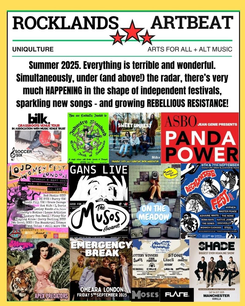 Rocklands ArtBeat newsletter image for July 2025