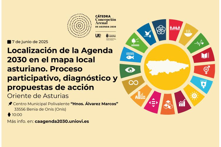 Foto ¿Cómo se localizan los objetivos de la Agenda 2030 en el mapa asturiano? Un taller de la cátedra ...