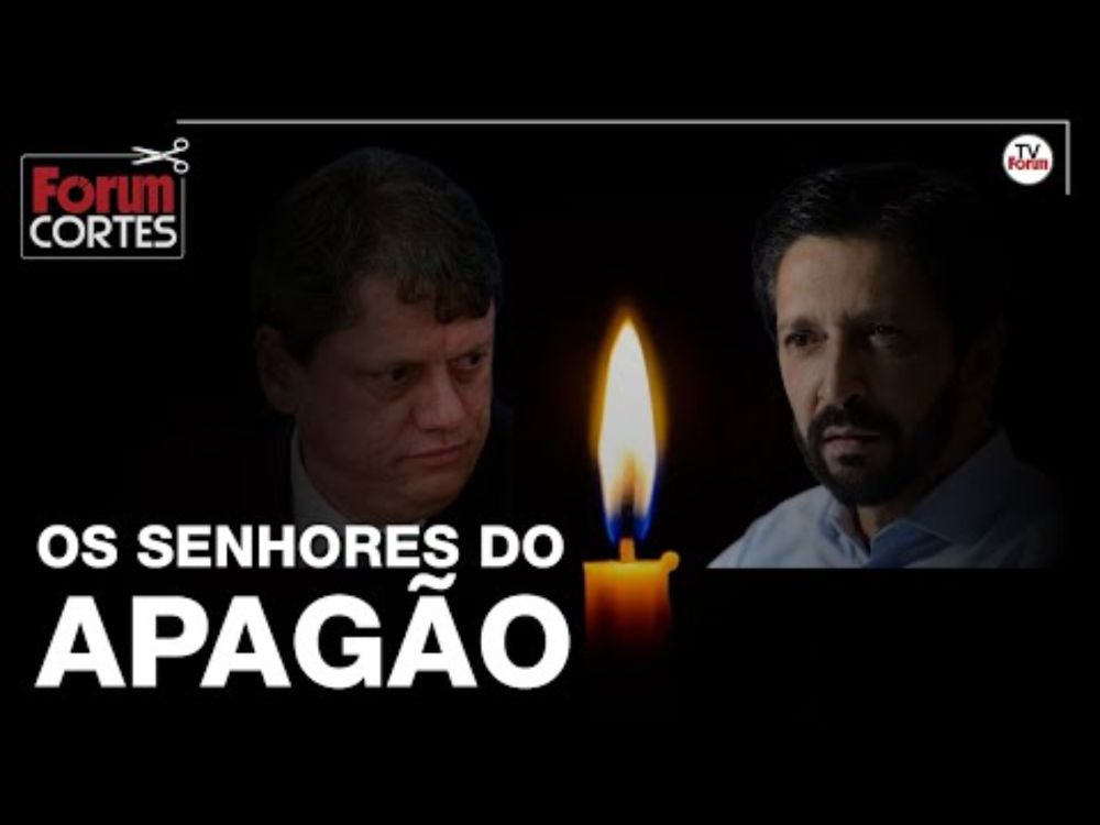 Mídia e TCU tentam inocentar Nunes e Tarcísio pelo desastre energético em SP