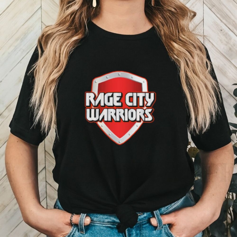 Official Rage City Warriors Logo 2024 t shirt - Limotees Fashion t-shirt online