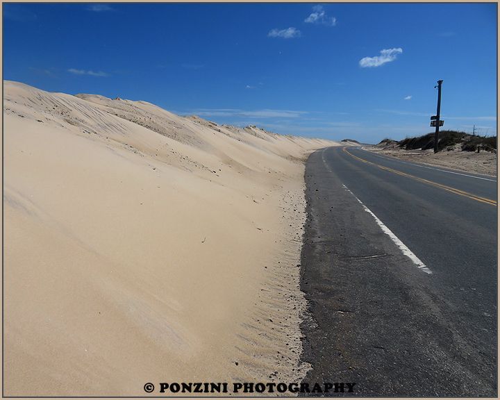 N.C. 12 is a two-lane road in the Outer Banks that connects the northern beaches to Ocracoke Island. It is often affected by storms that hit the area.