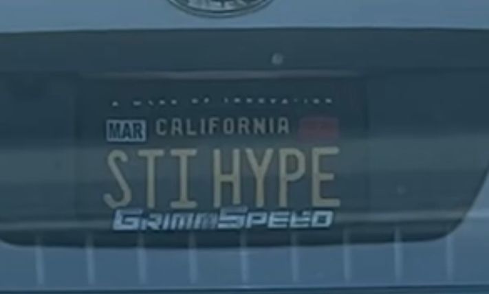 A license plate reading “STIHYPE”.
